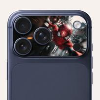[2 vnt./pakuotė] Sėkmės mikro matinės spaudos minkšto popieriaus kameros lipdukas, skirtas iPhone 17 Pro/17 Pro Max /Air / Pirštų atspaudų apsauga / Dekoracija Kameros plėvelė iPhone 17 Pro Max black