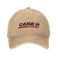 Traktoriaus Case Logotipas Džinsinės Beisbolo Kepurės Snapback Beisbolo Kepurės Kvėpuojančios Casquette Lauko Vyrams Ir Moterims One Size beige