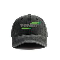 Fendt Žemės ūkio Traktoriai Nudėvėta Beisbolo Kepuraitė Šauni Unisex Retro Lauko Vasarinė Reguliuojama Tėčio Fendt Kepurė black