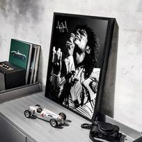 M-Michael J-Jackson Dainininko Plakato Lipdukai Tapyba Sieninė Tapetai HD Sienos Lipdukai Miegamojo Svetainės Namų Lipnūs Dekoras Dovana (as the picture,30X40cmNoframe) gray