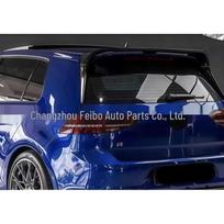Volkswagen Golf 7/7.5 Galinis Sportinis Stogo Spoileris Difuzorius - Modifikuota Išorės Dalis Side Wing Gloss Black black