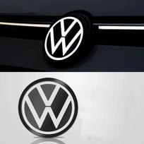 VOLKSWAGEN VW Apšviečiamas emblemos žibintas GOlf7/7.5/8/passat/Jetta/polo/Taos/Touran/T-Roc/T-CRoss/Arteon T-Cross 21-25