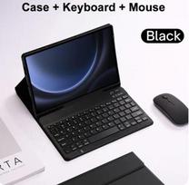 Samsung Galaxy Tab A9 8,7 colio planšetiniams kompiuteriams klaviatūros dėklas Nuimamas klaviatūros dangtelis Samsung Tab A9 SM-X110/X115/X117 Funda English Keyboard