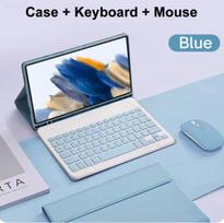 Samsung Galaxy Tab A9 8,7 colio planšetiniams kompiuteriams klaviatūros dėklas Nuimamas klaviatūros dangtelis Samsung Tab A9 SM-X110/X115/X117 Funda Italian Keyboard