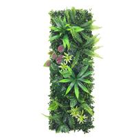 Pasidaryk pats dirbtinio eukalipto kilimėlis 75x25cm Dirbtinės paparčio žolės privatumo ekranas Style M black