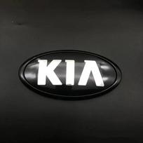 ABS Automobilio Priekinės Emblemos Galinės Bagažinės Lipduko Ženkliukas KIA Sportage K3 K4 K5 KX3 Picanto Rio Ceed Cerato Soul Stonic CARNIVAL Stiliui xmwcj44 11.4 x 5.7cm white