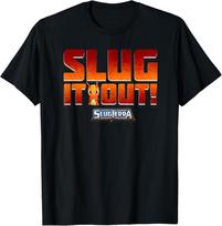 Slugterra Slug It Out! Graphic T-shirt XXXL red