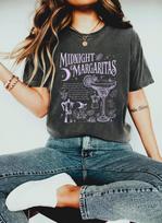 Vidurnakčio Margaritos marškinėliai, Druskos Rozmarino Levandų Meilės marškinėliai, Juokelis S gray