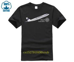 Boeing 737 747 777 Tshirt For Girls T Shirt For Unisex New Arrival Printed Tshirt Cotton Tshirts Rock T Shirt Black Tshirt A0107 L black