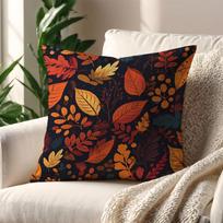 Rudens temos lapų pagalvės užvalkalas Pagalvei Spausdinimui Sofos Dekoravimui Namų Automobilio Kambario Kavinės Biuro Nordic Paprastumas 60cmx60cm(24x24Inch)