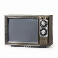 Senamadiškas vintažinis televizorius | Stalo, Nostalgiškas, nostalgiškas Brown gray