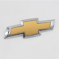 3D Automobilio Priekinės Variklio Dangčio Grotelių Emblemos Lipdukai Chevrolet Malibu XL 2009-2014 2015-2018 2017 2011 Galinio Kamieno Ženkliuko Dangtelio Lipdukai Front emblem&09-14 Malibu geltona