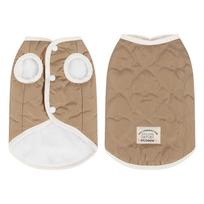 Warm Fleece Puppy Cats Jacket Vest Winter Pet Clothes for Sphynx Maine-Coon Cat Coat York Chihuahua Poodle Clothing Dogs Jackets S 1.5-2.5KG white