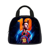 Pen Carrier Football Star Pupil Big Capacity School Supplies Zip Pencil Pouch Haaland Pattern Pen Case makeup bag black