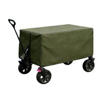 Waterproof Wagon Protective Cover Rectangle Camping Cart Dust Cover Folding Cart Cover  for Home tamsiai žalia spalva