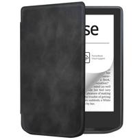 NAUJAS Pocketbook Verse/Verse Pro elektroninės knygos dėklas Itin plonas Filio dangtelis PB 629/634 Funda Automatinis budėjimas/užmigdymas Minkštas TPU apsauginis apvalkalas juoda