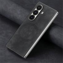 For Samsung Galaxy Z Fold 8 Ultra Luxury Case Leather Magnetic Back Cover for Galaxy Z Fold 7 Case Z Fold 7 6 5 4 3 Phone Funda Galaxy Z Fold3 5G juoda