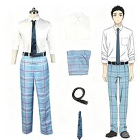 Gojo Wakana Cosplay Kostiumas Uniforma Mokyklinė Mėlyna Samue Perukas Anime Mano Pasipuošimo Brangusis Sono Bisque Lėlė Wa Koi Wo Suru Darbo Apranga XXXL gray