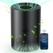 Xiaomi naminių gyvūnų oro valytuvas namų alergijoms, naminių gyvūnų plaukams miegamajame, padengia iki 360 ft² 3 viename filtras su HEPA, pašalina dulkes, dūmus, kvapus 100V-240V JP Plug