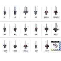 2PCS 35W 55W HID Xenon Kit lemputė H1 H3 H7 H11 880 9005 9006 3000K 4300K ​​6000K 8000K DC 12V automobilio priekinio žibinto priekinis rūko žibintas H1/6000K/35W