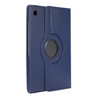 Skirta Samsung Galaxy Tab A8 10.5 2021 SM-X200 SM-X205 X200 X205 A7 Lite 8.7 SM-T220 SM-T225 Case 360 ​​besisukančio stovo planšetinio kompiuterio dangtelis Tab A8 10.5 SM-X200 tamsiai mėlyna spalva