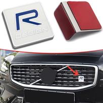 R DESIGN grotelių bagažinės lipdukas raidžių logotipas emblema ženklelio lipdukas tinka Volvo Grille Sticker
