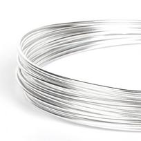 1/1.5/2/2.5mm Aliuminio viela dviračiui DIY, minkšta rankdarbių viela, ornamentai, rankdarbių priedai 1.5mm*5m sidabras