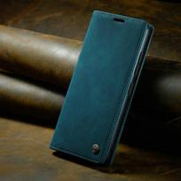 Prabangus dėklas, skirtas Xiaomi Redmi Note 14 4G 5G 2025 atverčiamas dangtelis magnetinis odinis kortelės maišelis Book Shell Redmi Note 14 Pro Plus Fundas Redmi Note 14 4G mėlyna
