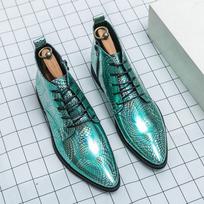 Vyriški Klasikiniai Retro Chelsea Batai Vyriški Britų Mados Tendencijos Odiniai Ankle Boots Vyriški Laisvalaikio Žemi Batai Street Party Dideli Dydžiai 45 black
