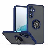 Magnetinis žiedo laikiklis dėklas, skirtas Samsung Galaxy A55 A56 A36 A35 A26 A25 A16 A15 A54 A34 A14 A53 A33 A52 A32 5G, stovas, dangtelis Funda Galaxy A55 5G blue