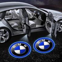 2 vnt. automobilio durų projektoriai LED pasveikinimo šviesos emblema BMW M M1 M2 M3 M4 M5 M6 M8 X3 X4 X5 X6 E34 E36 E60 E90 E46 E39 E70 gray