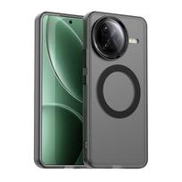 Magnetic Wireless Charging Case For Xiaomi Poco F7 Pro F7 Ultra Cover Candy Colors Transparent Back Shell Coque Poco F7 Ultra juoda