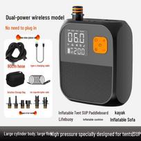 Portable Electric Air Pump for Kayak, Paddle Board & Inflatable Mattress gray