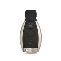 2/3/4 mygtukų automobilio rakto korpusas Mercedes Benz W203 W204 W205 W210 W211 W212 W221 W222 automobiliui 2 Buttons gray