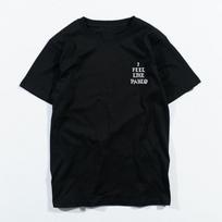 Kanye West Pablo Marškinėliai Vyrams Aš Jaučiuosi Kaip Paulius Spausdinimas Trumpomis Rankovėmis 3 Sezono Marškinėliai Hip Hop Raperio Marškinėliai Viršūnės M black