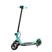 Simate S5 lengvas sulankstomas vaikiškas elektrinis paspirtukas 130W variklis 14KM/h saugus greitis 70KG apkrova lauko žaidimams E-paspirtukas mėlyna