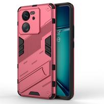 Dėl Redmi K60 Ultra 5G dėklo 6.67'' Atsparus smūgiams šarvuotas magnetinis stovas Telefonų dėklai Redmi K 60 K60 Ultra Laikiklis Galinis dangtelis For Redmi K60 Ultra rožinė raudona spalva