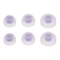 6 vnt. ausinių ausų dangteliai, skirti „Galaxy Buds2“ ausinėms, silikoniniai dangteliai, dangtelio keitimas, SM-R177 ausinių antgaliai, ausų kištukai, ausų pagalvėlės. violetinė
