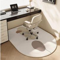 Kompiuterio kėdės grindų kilimėlis Neslystantis ir atsparus dilimui Miegamojo kosmetinio staliuko kilimas Darbo stalo kėdės pagalvėlė Namų dekoracija 120x60cm 47x24inch