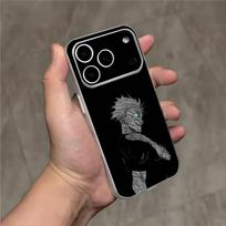 Anime Gojo S-Satoru telefono dėklas iPhone 17,16,15,14,13,12,11,Pro,Max,Plus,E,Air,Mini magnetiniam matiniam skaidriam iPhone17pro