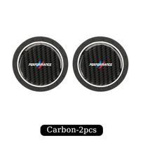 -2 vnt. Automobilio interjero padėkliukas vandens puodeliui, vandeniui nepralaidus padas, skirtas BMW M Performance 1 2 3 4 5 7 serijos X2 X3 X4 X5 X6 X7 M2 M3 M4 M5 M Carbon-2 black