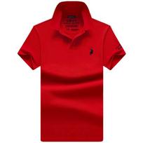 STORN vyriški polo marškinėliai trumpomis rankovėmis verslo atsitiktinio stiliaus vyriški marškinėliai su siuvinėjimu vyriški marškinėliai 6XL red