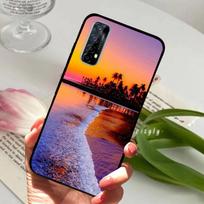 Skirta Realme 7 4G 5G RMX2155 dėklas Telefono dangtelis Silikoninis Minkštas TPU galiniai dėklai Realme 7 Pro dėklui Realme7 RMX2151 Bamperis Fundas For Realme 7 5G blue