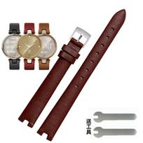 Garmin originalus tikros odos dirželis moterims Lily Notch serija Išmanusis sportinis minkštas paprastas laikrodžio dirželis 14 mm 14mm-6mm gray