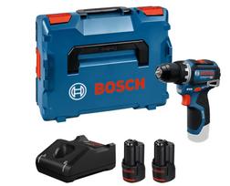 Akumuliatorinis suktuvas-gręžtuvas Bosch GSR 12V-32; 12 V; 2x3,0 Ah akum.