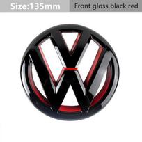 VOLKSWAGEN Automobilio Priekinės Grotelės Ženkleliai Galinės Bagažinės Emblema Dangtelių Užvalkalai Logotipo Lipdukas VW Volkswagen Golf 6 golf6 MK6 GTI gray