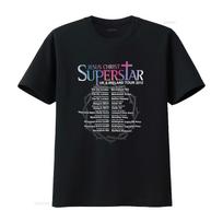 JĖZUS KRISTUS SUPERŽVAIGŽDĖ JK AIRIJOS TŪRAS 2012 LOGOTIPAS SPAUSDINTAS OFICIALUS ROKO OPEROS JUODAS MARŠKINĖLIS vintage Išskalbtas Unisex Atsitiktinis L black
