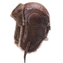 Medžiotojo kepurė Stora Ushanka kepurė Šilta kepurė Žieminė Lauko kostiumo aksesuaras Šilta per didelė medžiotojo kepurė ruda