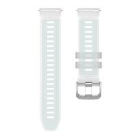 18mm 20mm 22mm permatoma silikoninė laikrodžio apyrankė, skirta Garmin Forerunner 570 265 165 265S/Venu 4 3 2/Vivoactive 6 5 4 laikrodžiams 20mm white