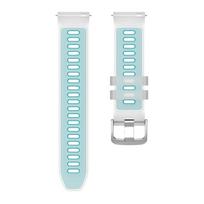 18mm 20mm 22mm permatoma silikoninė laikrodžio apyrankė, skirta Garmin Forerunner 570 265 165 265S/Venu 4 3 2/Vivoactive 6 5 4 laikrodžiams 22mm white